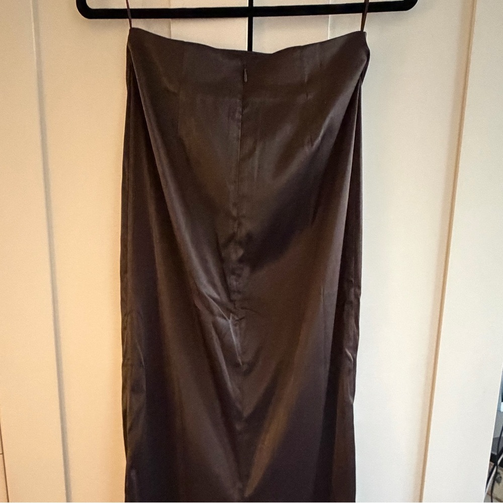 Revolve Elenor Maxi Skirt XS Brown - Picture 8 of 9
